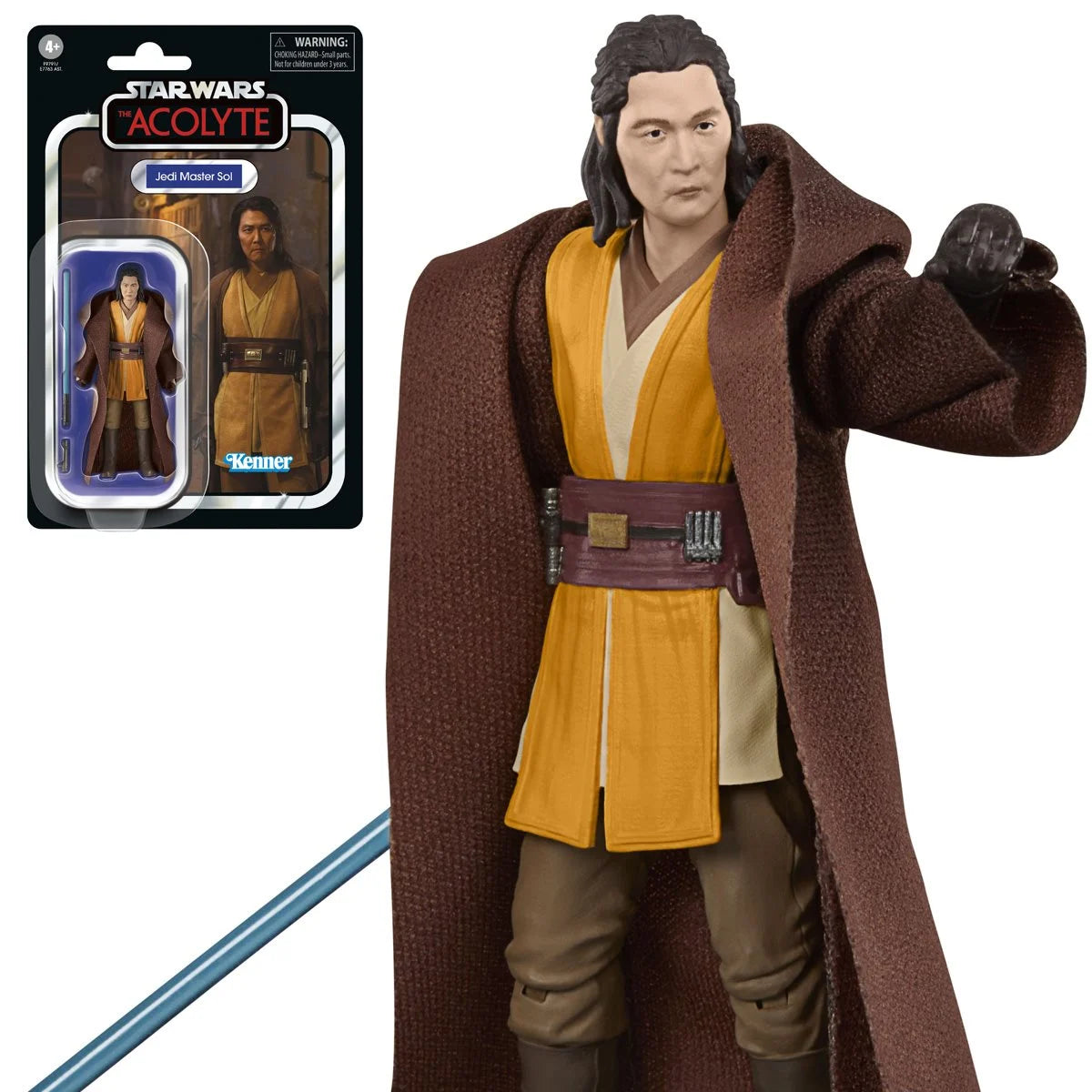 Hasbro Star Wars The Vintage Collection The Acolyte Jedi Master Sol ...